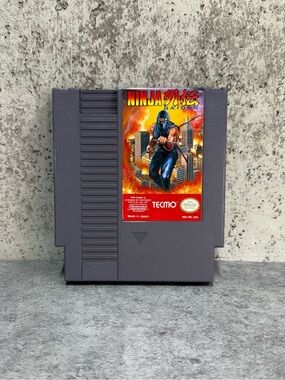 Vintage Ninja Gaiden Nintendo NES 1989 Tecmo Tested